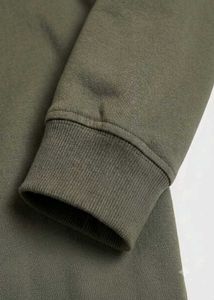 Men's Olive Green Graphic Sweatshirt