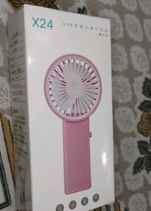 X24 Mini USB Rechargeable Handheld Fan