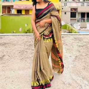 Soft Cotton Bengal Saree for Women |