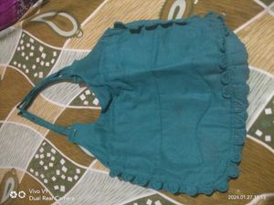 Cute Teal Hobo Bag