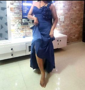 Blue Beautiful Customised Gown