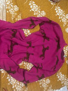 Cute Pink Cheetah Print Sweater