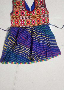 Vibrant Embroidered Choli