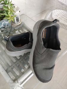Skechers Go Walk Duro Men's Grey Slip-On Shoes