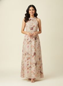 Floral Print Maxi Dress