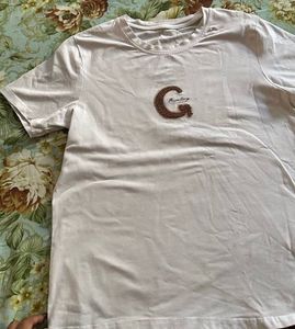 White T-Shirt with G Logo