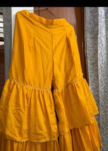 Yellow Embroidered Kurta Set