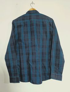 Blue Checked Shirt (Men)
