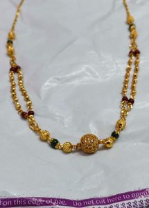Elegant Gold Necklace with CZ Pendant