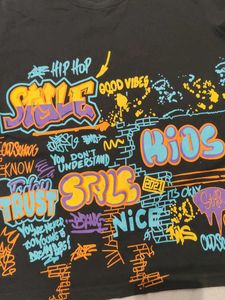 Graffiti Print Graphic T-Shirt