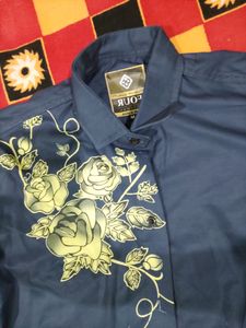 TrendyPrinted Half Sleeve Shirt