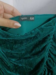 H&amp;M velvet dress