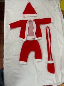 Infant Santa Costume 0-3 Months