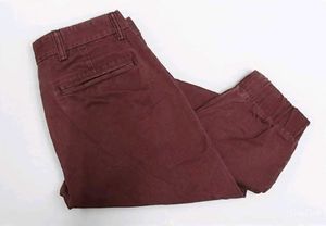 Burgundy Jogger Pants