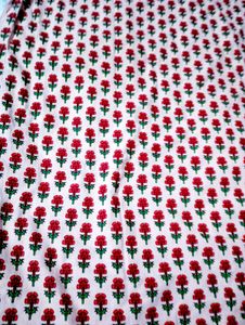 Designer Pink Floral Print Kurta