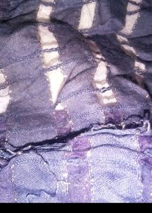 Sparkly Striped Scarf dupatta