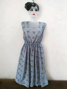 Floral Print Casual Dress size-36-38