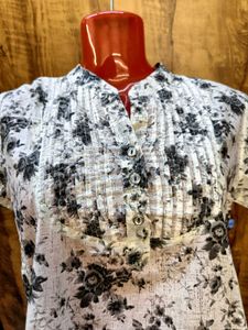 Floral Print Tunic Dress
