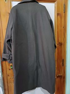 Charcoal Grey Long Oversized Coat