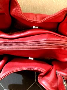 Chic Red Handbag