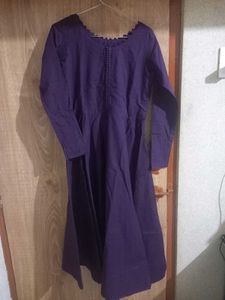 Elegant Dark Purple Kurta