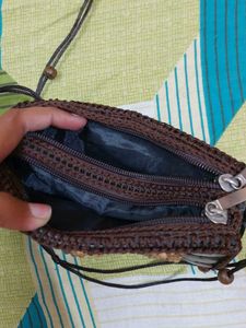 Boho Beaded Clutch/Sling Bag