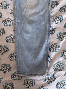 Light Wash Distressed Jeans