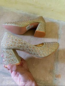Sparkling Embellished Heels