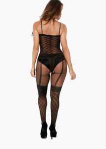 Black Fishnet Bodysuit/ Stocking