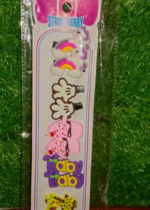 Cute Cartoon Hair Clips - Set of 20