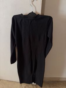 Classic Black Long Sleeve Dress