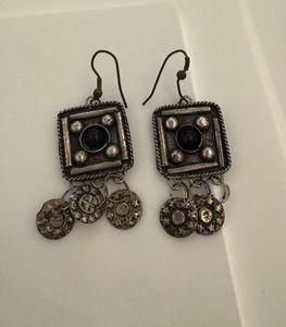 Boho Square Dangle Earrings