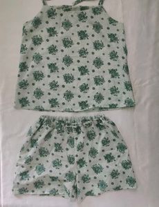 Floral Print Pajama Set