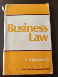 Business Law By V D Kulshrestha