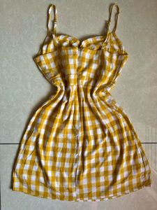 Yellow Gingham Sundress