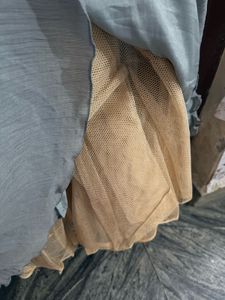 Sparkling Grey Festive Lehanga