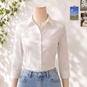 Classic White Collared Shirt