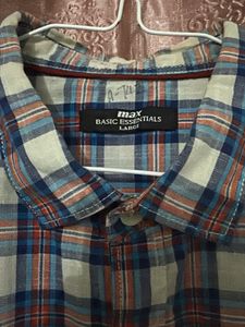 Men's Plaid Long Sleeve Shirt