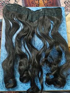 Hair Extension Black Color Long
