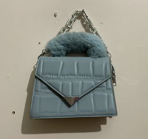Chic Fur Handle Bag