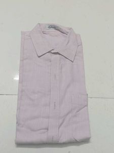 Men's Pink Textured Shirt