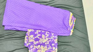 Beautiful Purple Embroidered Lehenga Choli Set