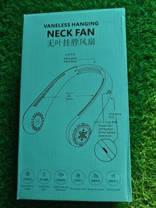 Vaneless Hanging Neck Fan pink