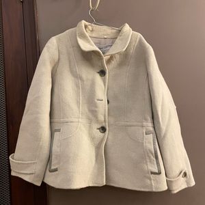 Classic Beige Textured Jacket