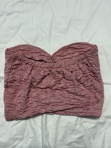 Chic Ruched Strapless Tube Top