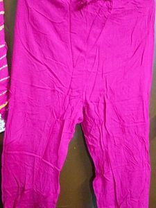 Pink Kurta Set with Leggings