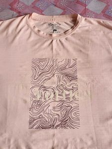 Pink Graphic Print T-Shirt