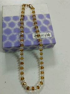 Golden n White neck pc Very Pretty 😍