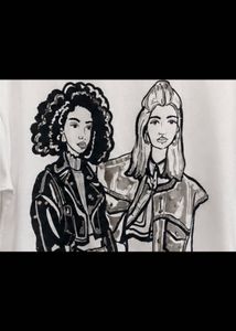 Graphic Print Oversized T-Shirt