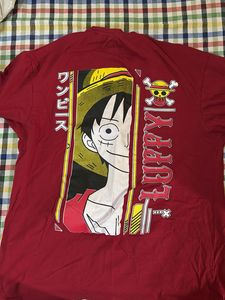 Red Luffy Graphic T-Shirt